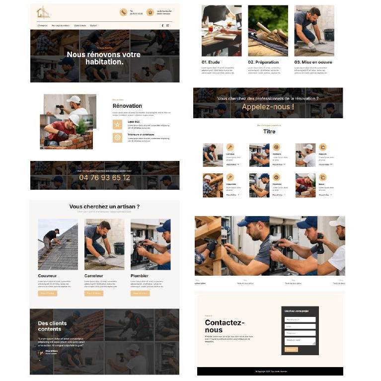 Site One Page Artisans